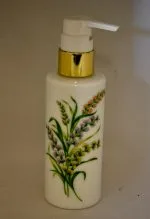 Dispenser met pastelkleurige bloemen - Afbeelding 2